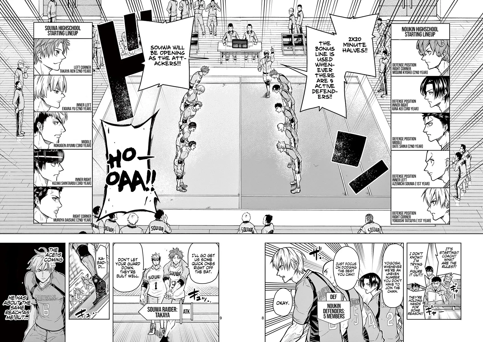 Burning Kabaddi Zinmanga X Chapter 13 Page 9
