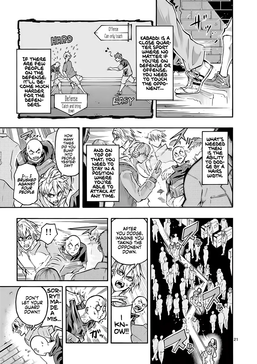 Burning Kabaddi Zinmanga X Chapter 5 Page 22
