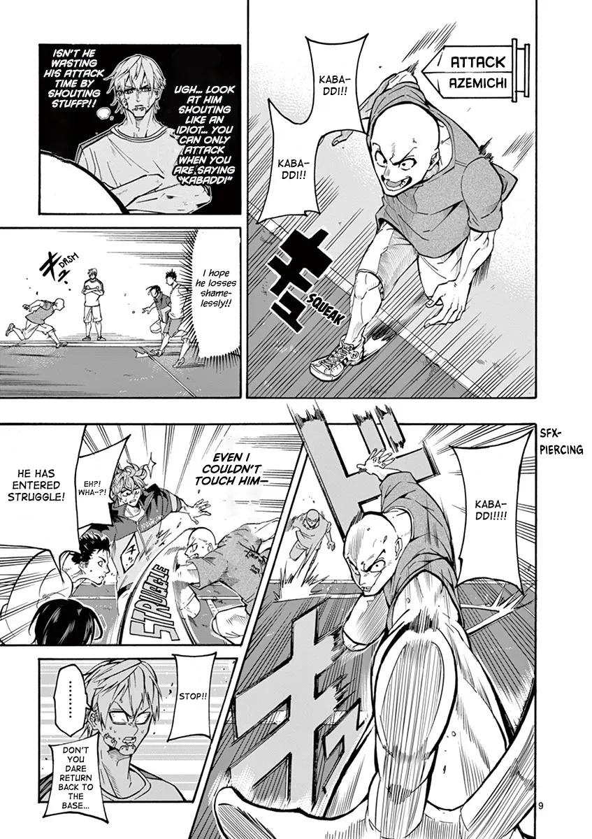 Burning Kabaddi Zinmanga X Chapter 2 Page 9