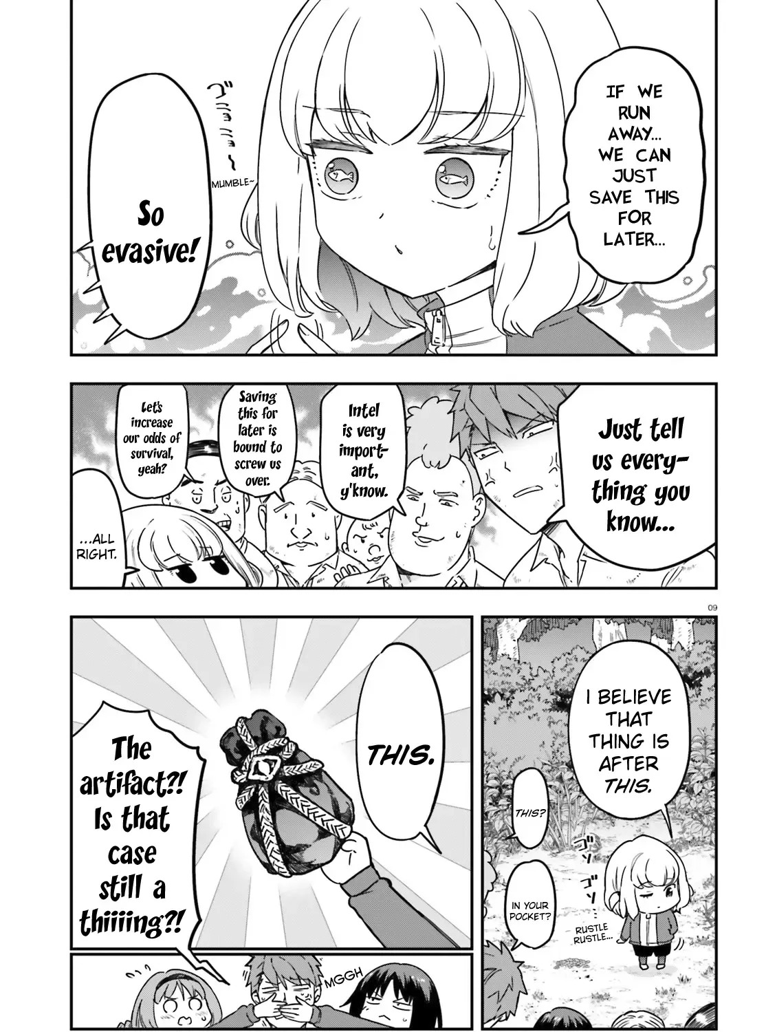 D-Frag! Zinmanga X Chapter 166 Page 17