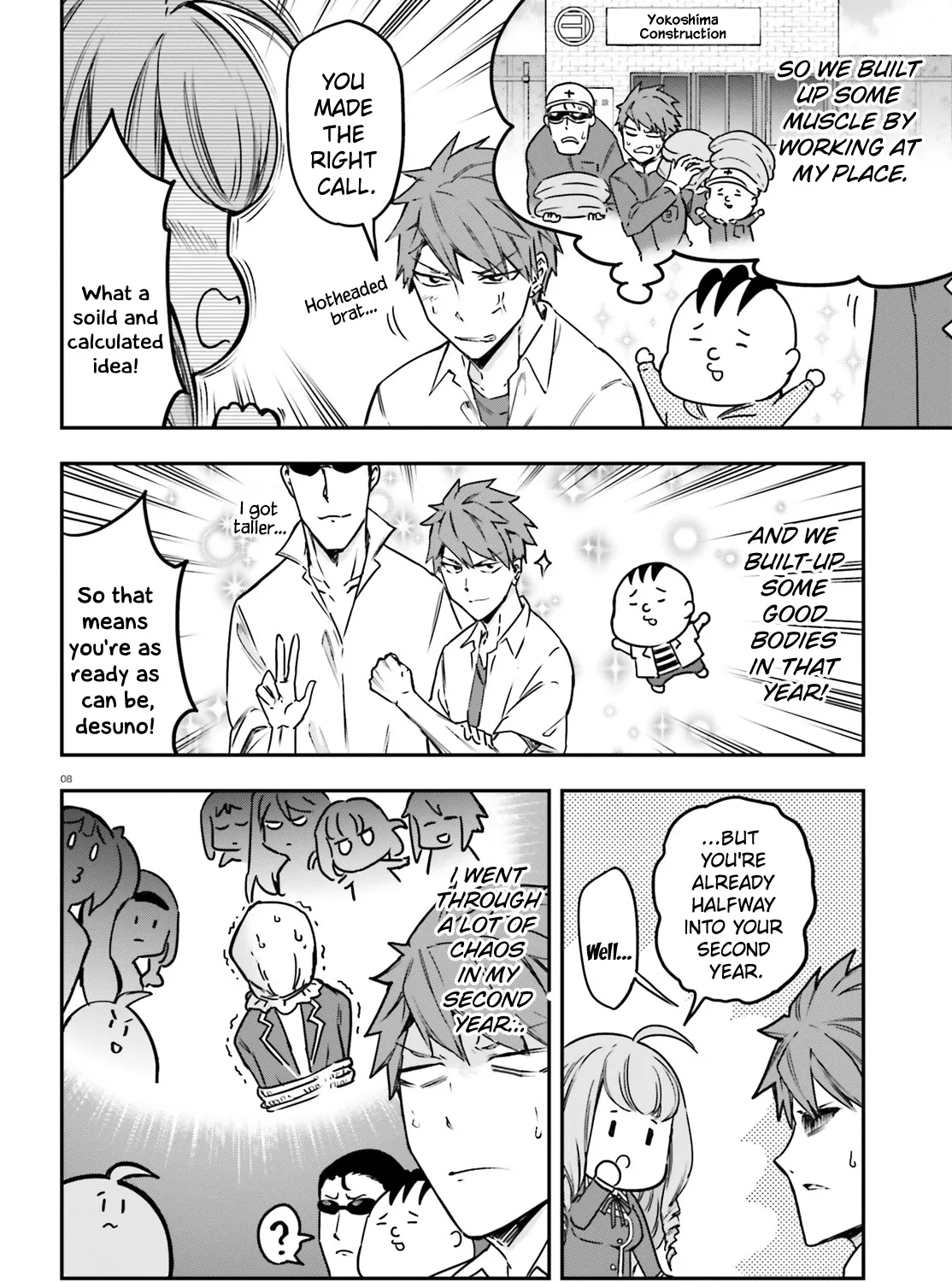 D-Frag! Zinmanga X Chapter 158 Page 15