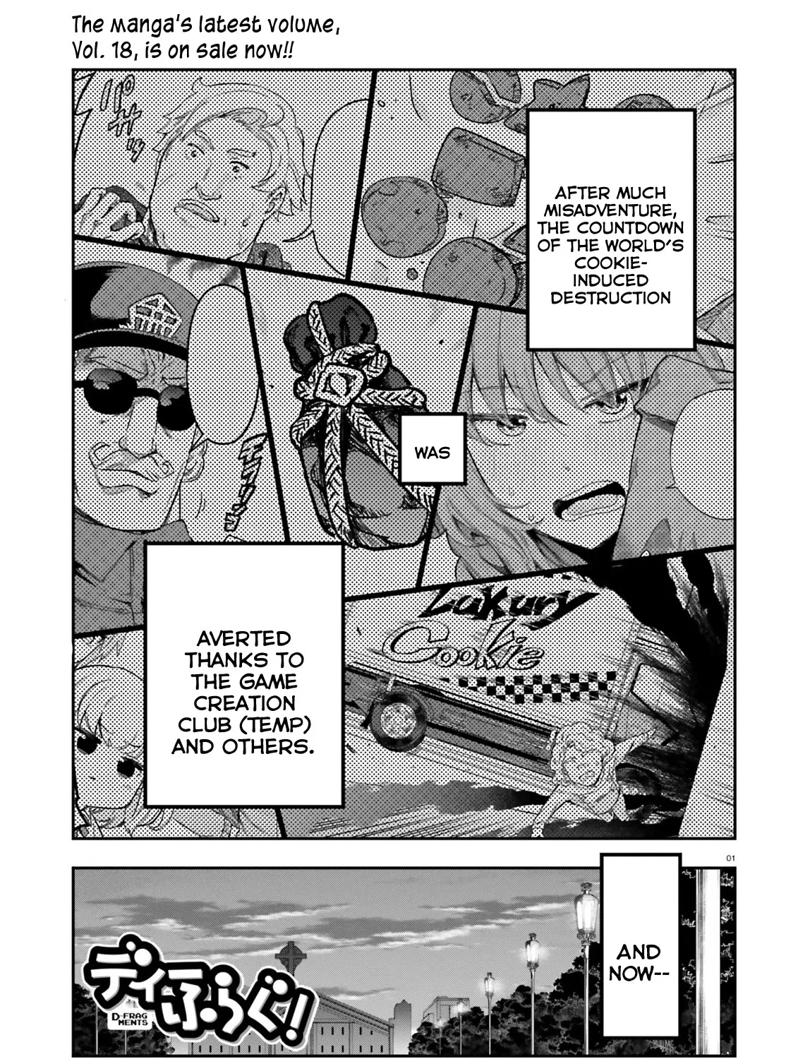 D-Frag! Zinmanga X Chapter 156 Page 7