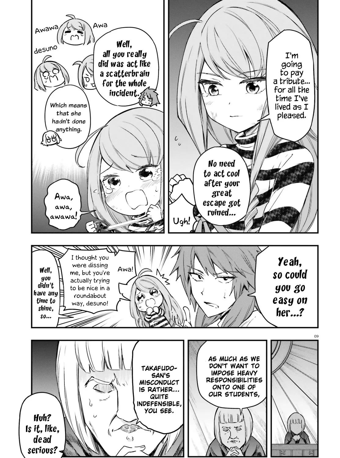 D-Frag! Zinmanga X Chapter 156 Page 23