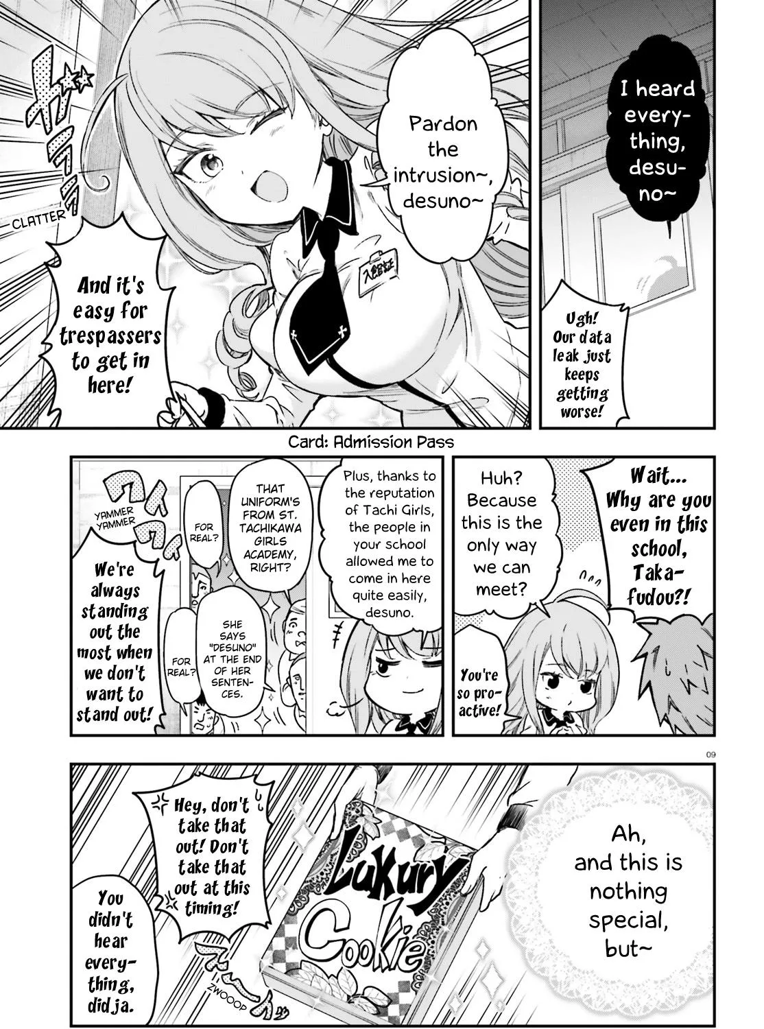 D-Frag! Zinmanga X Chapter 151.1 Page 15