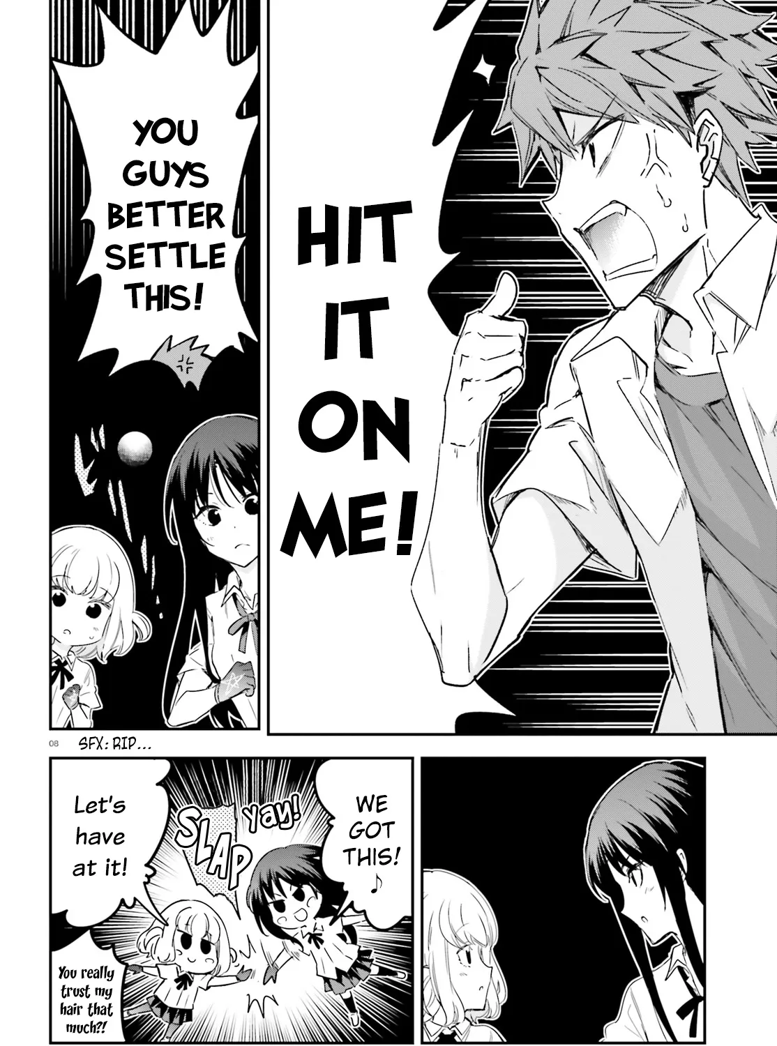 D-Frag! Zinmanga X Chapter 144.1 Page 15