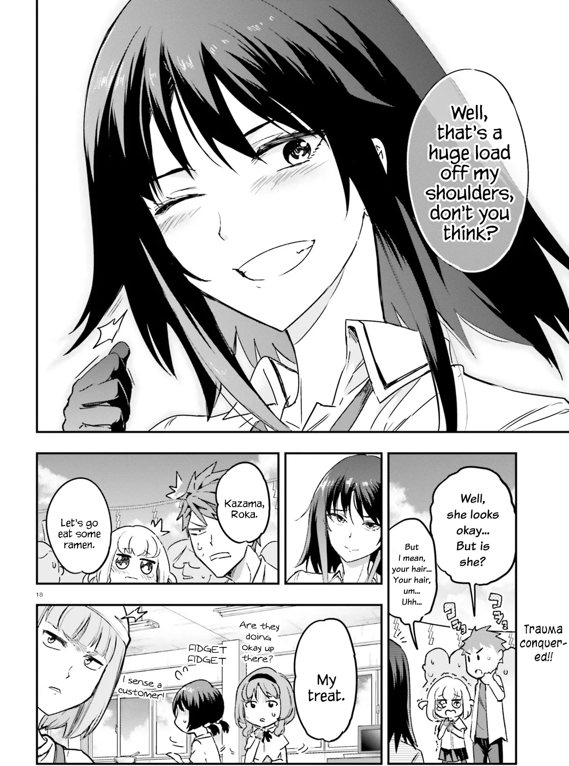 D-Frag! Zinmanga X Chapter 144.1 Page 33