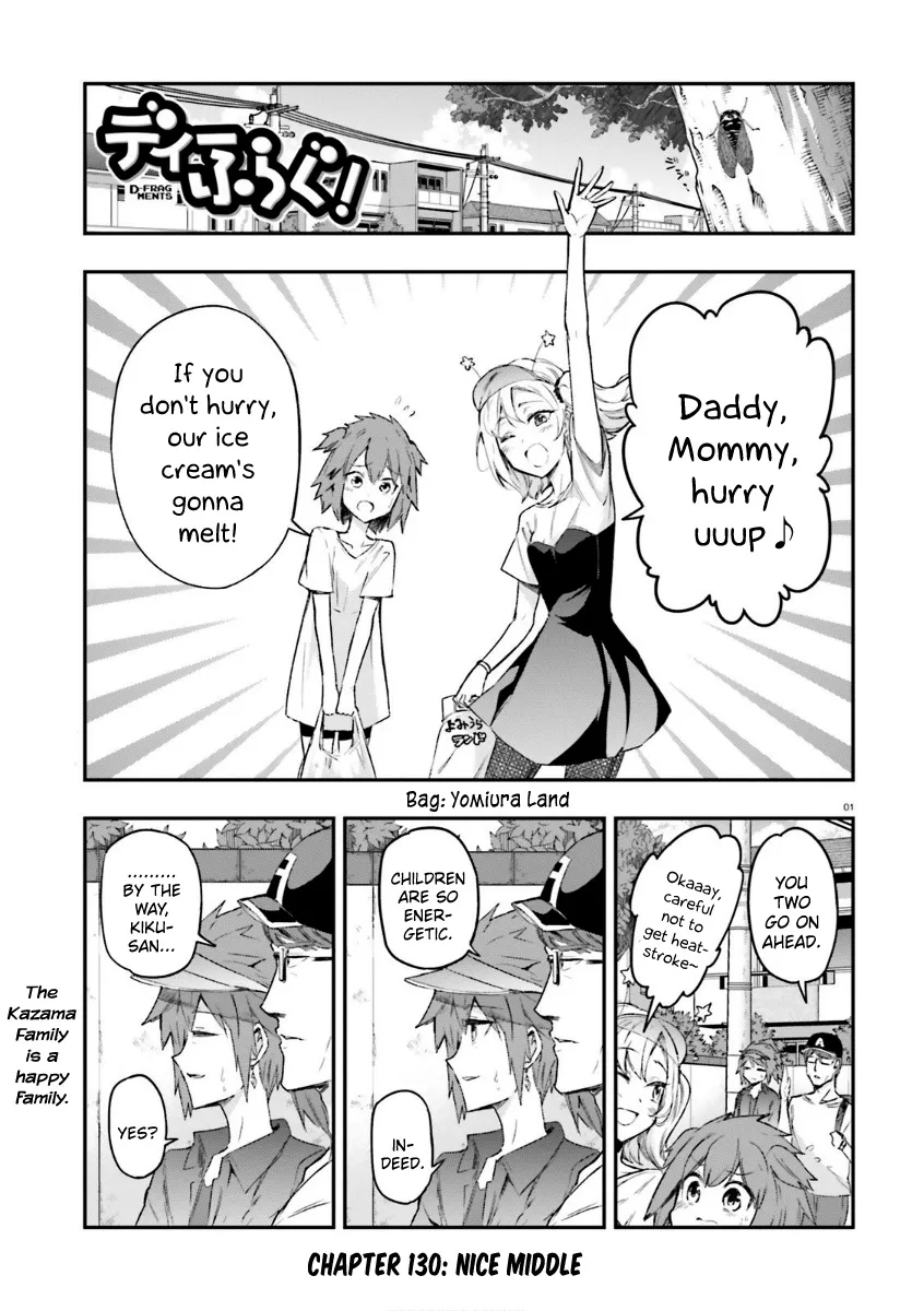 D-Frag! Zinmanga X Chapter 130 Page 1