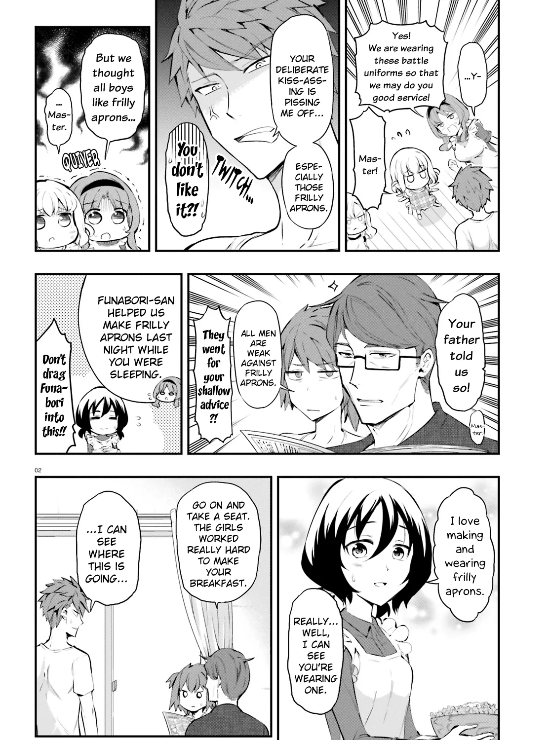 D-Frag! Zinmanga X Chapter 114 Page 3