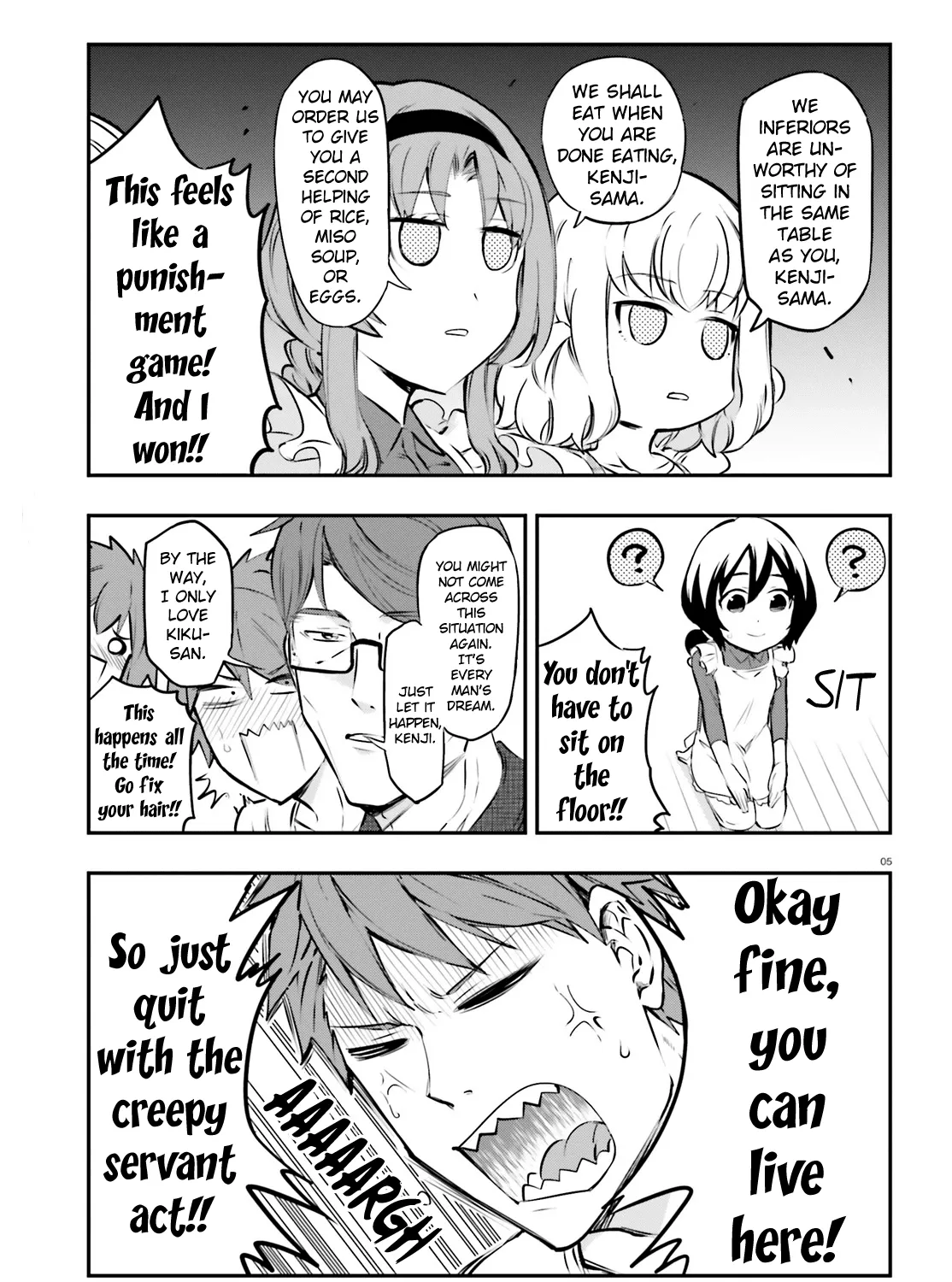 D-Frag! Zinmanga X Chapter 114 Page 9