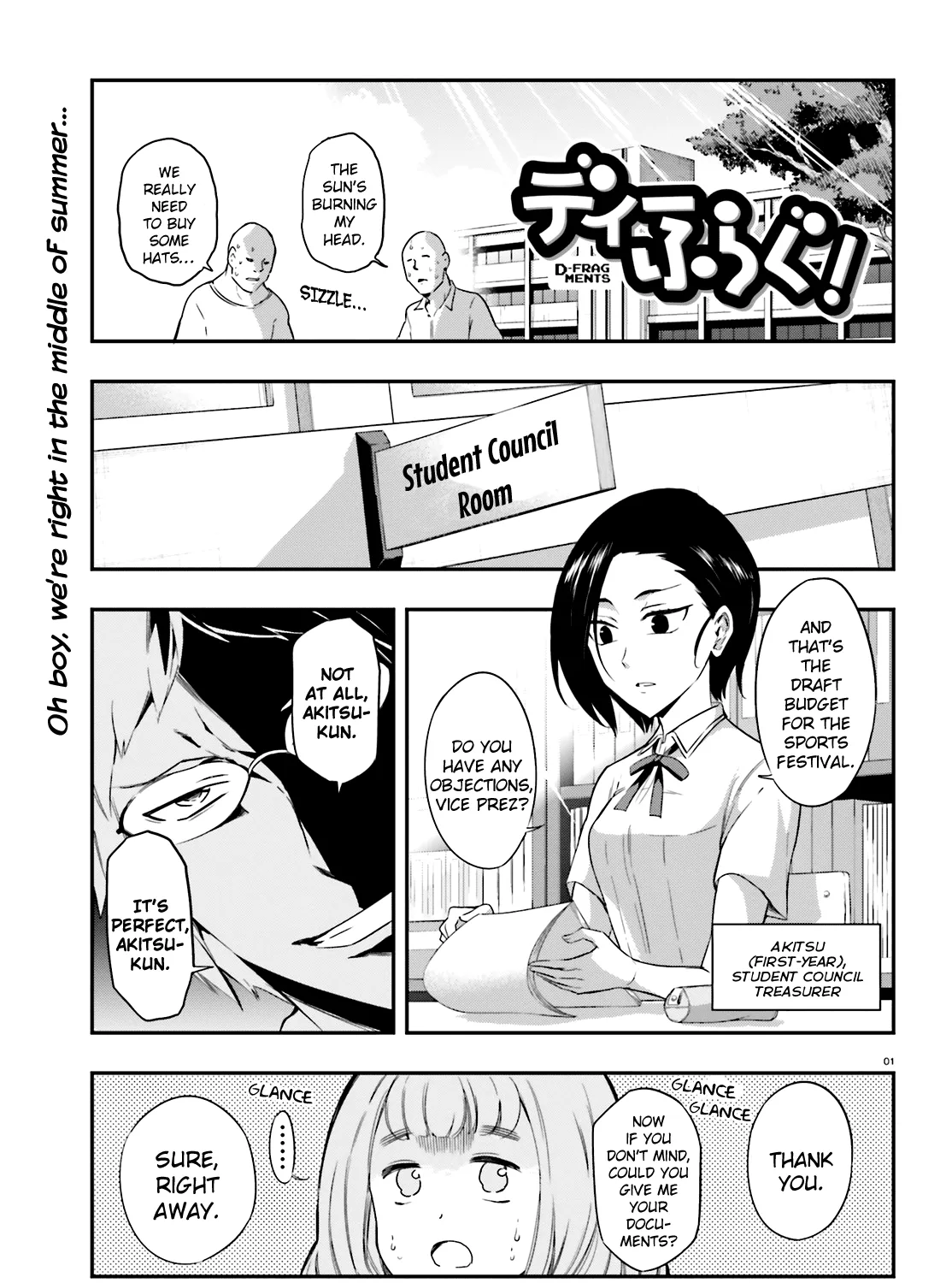 D-Frag! Zinmanga X Chapter 102 Page 1