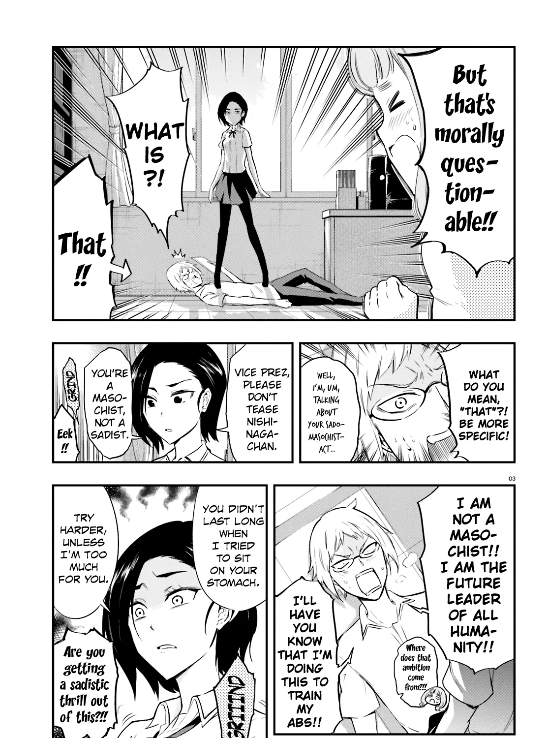D-Frag! Zinmanga X Chapter 102 Page 5