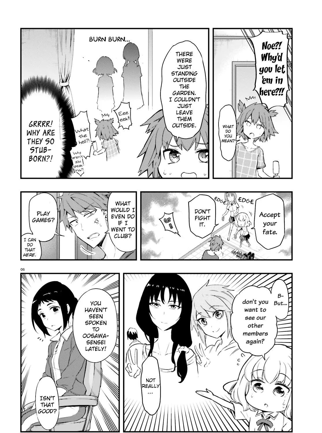 D-Frag! Zinmanga X Chapter 101 Page 11