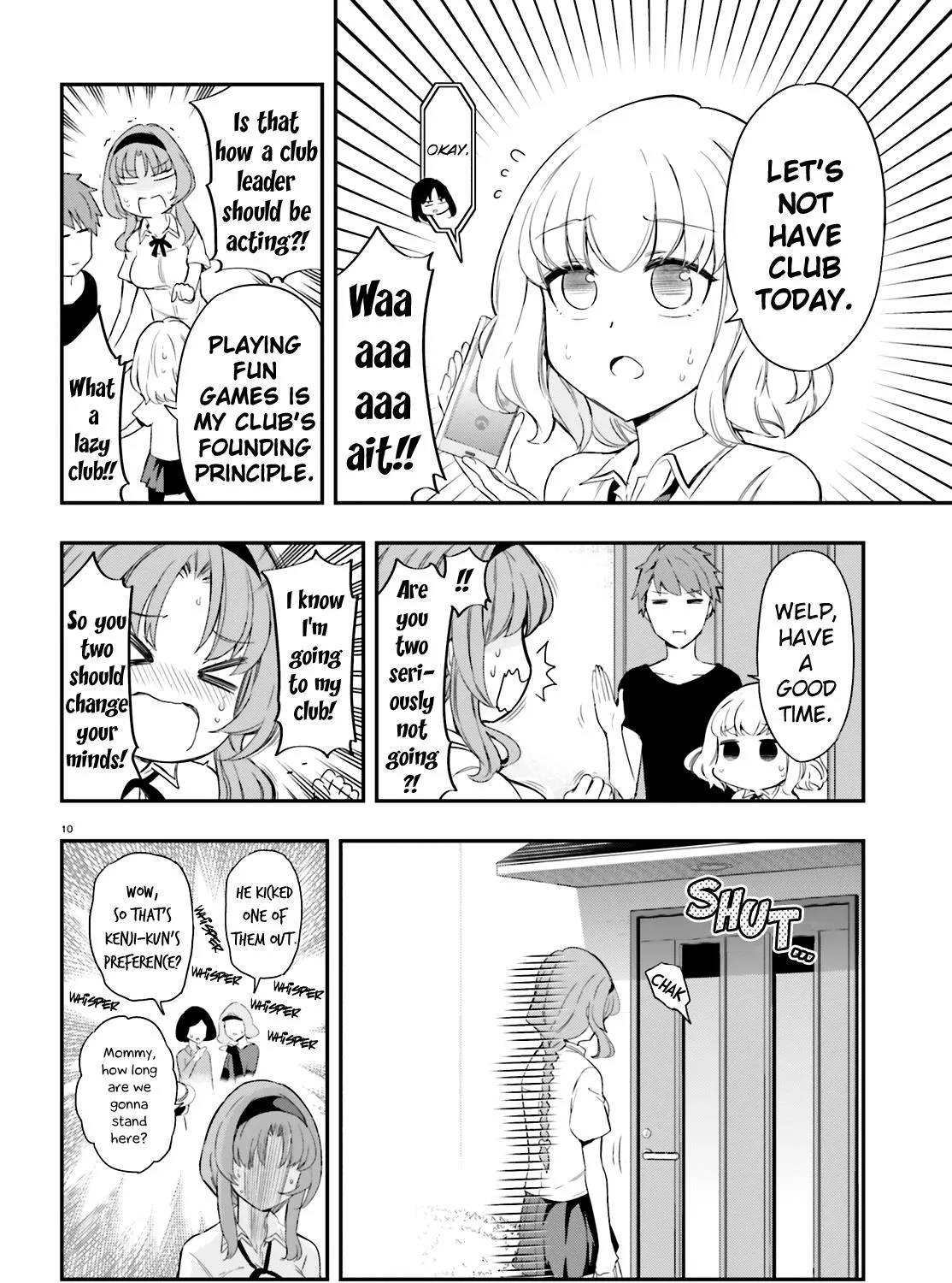 D-Frag! Zinmanga X Chapter 101 Page 19