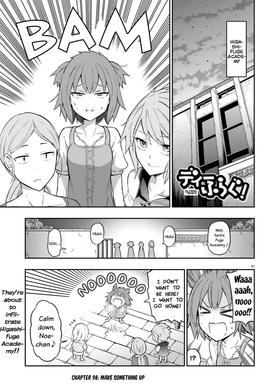 D-Frag! Zinmanga X Chapter 98 Page 1