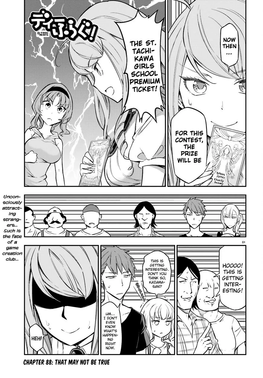 D-Frag! Zinmanga X Chapter 88 Page 1