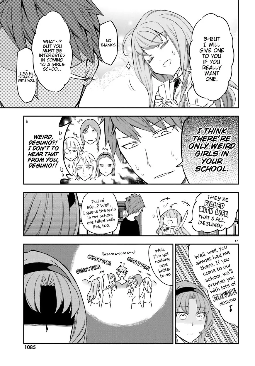D-Frag! Zinmanga X Chapter 87 Page 16