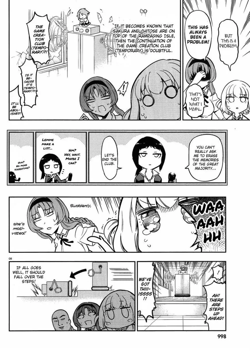 D-Frag! Zinmanga X Chapter 73 Page 8