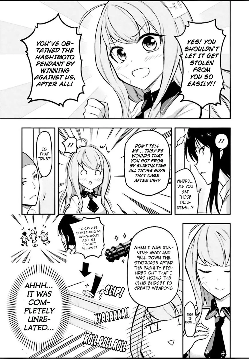 D-Frag! Zinmanga X Chapter 65 Page 3