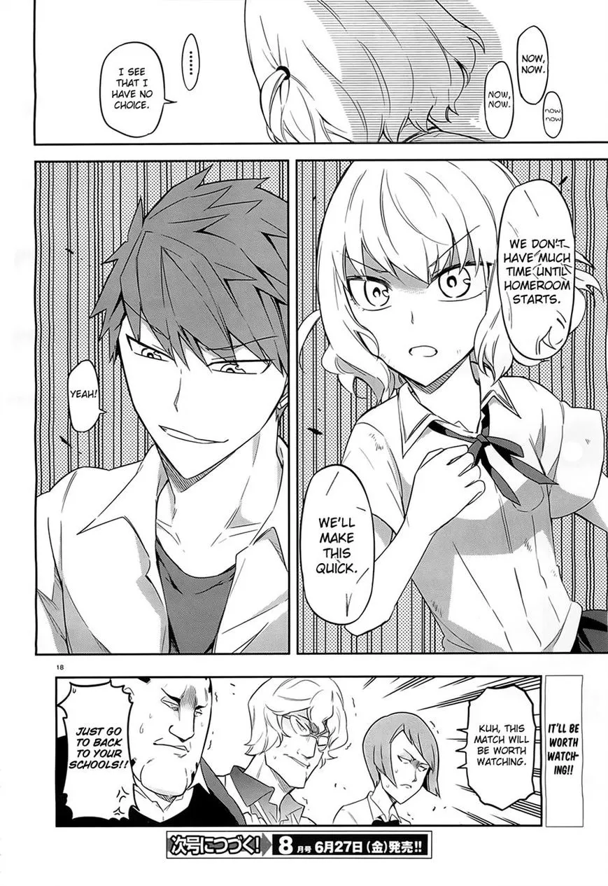 D-Frag! Zinmanga X Chapter 63 Page 18