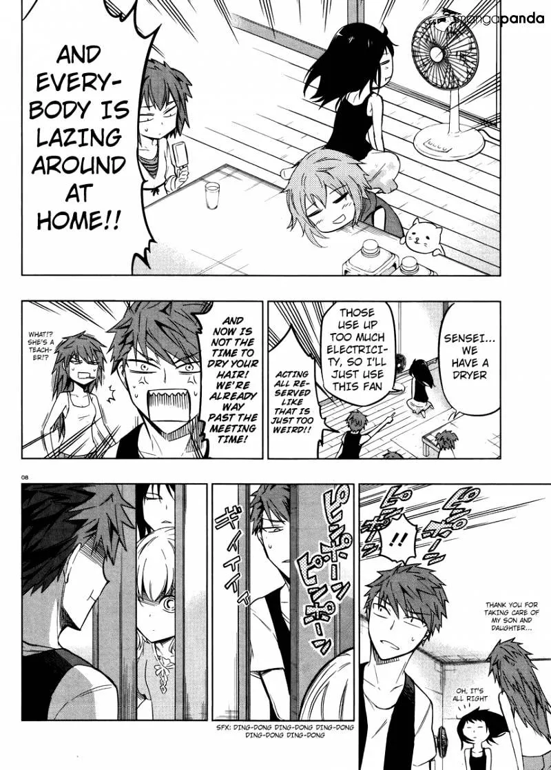 D-Frag! Zinmanga X Chapter 45 Page 8