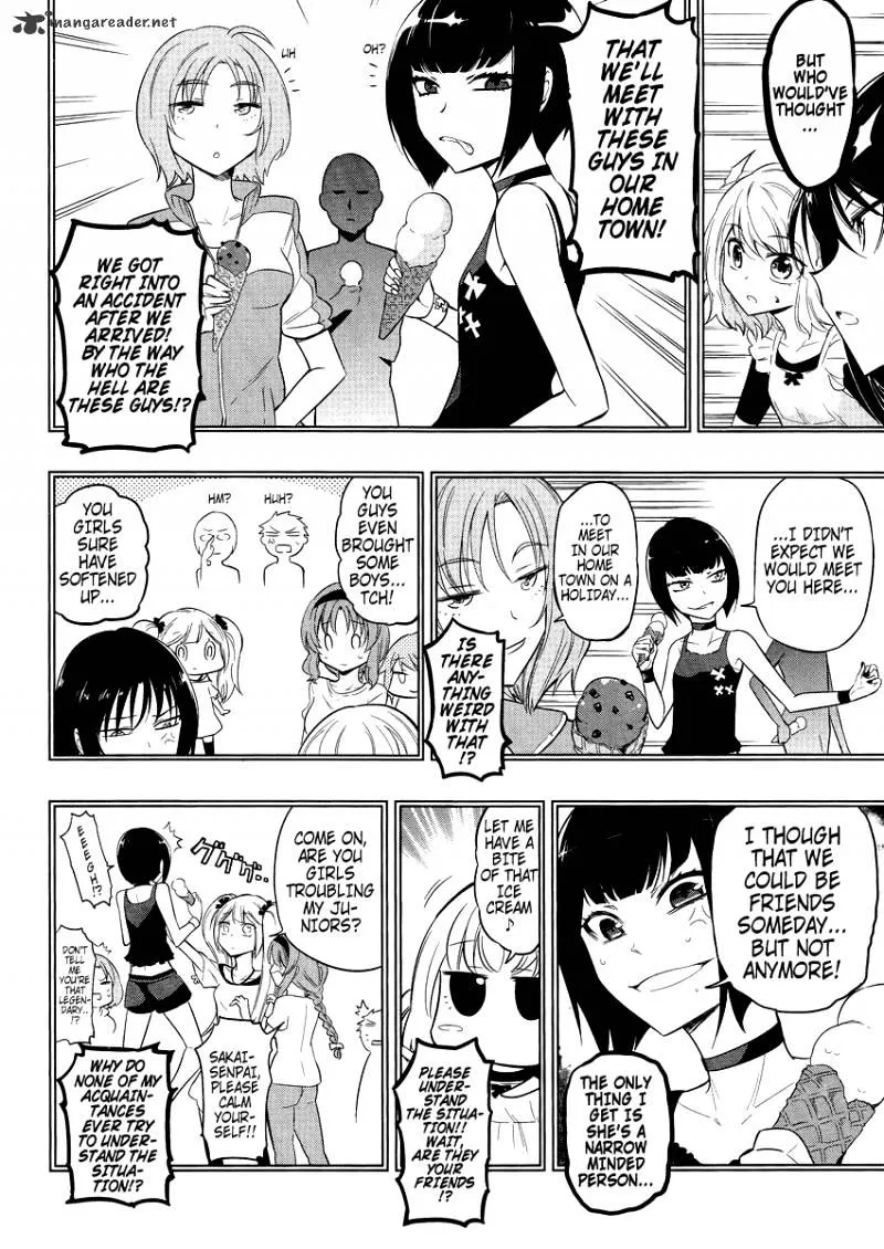 D-Frag! Zinmanga X Chapter 40 Page 6