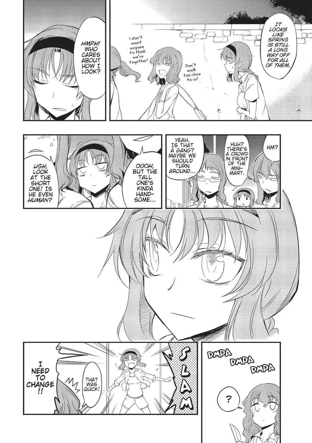 D-Frag! Zinmanga X Chapter 28.5 Page 9