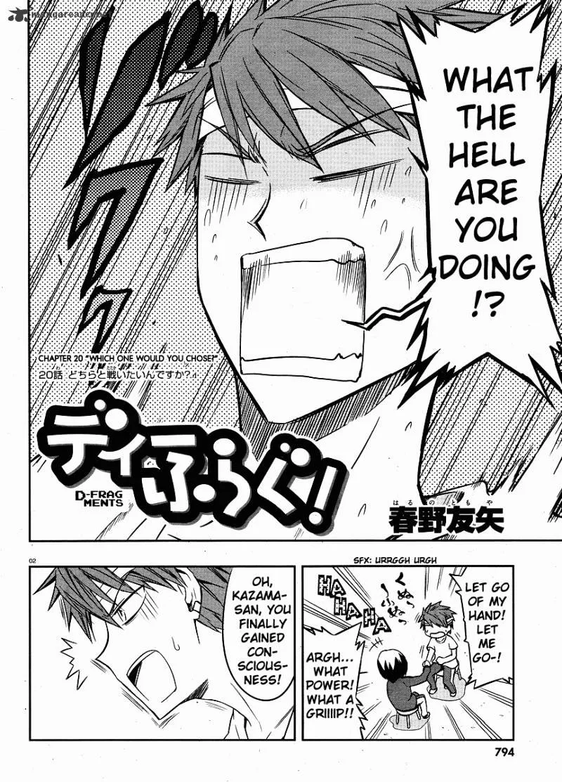 D-Frag! Zinmanga X Chapter 20 Page 3