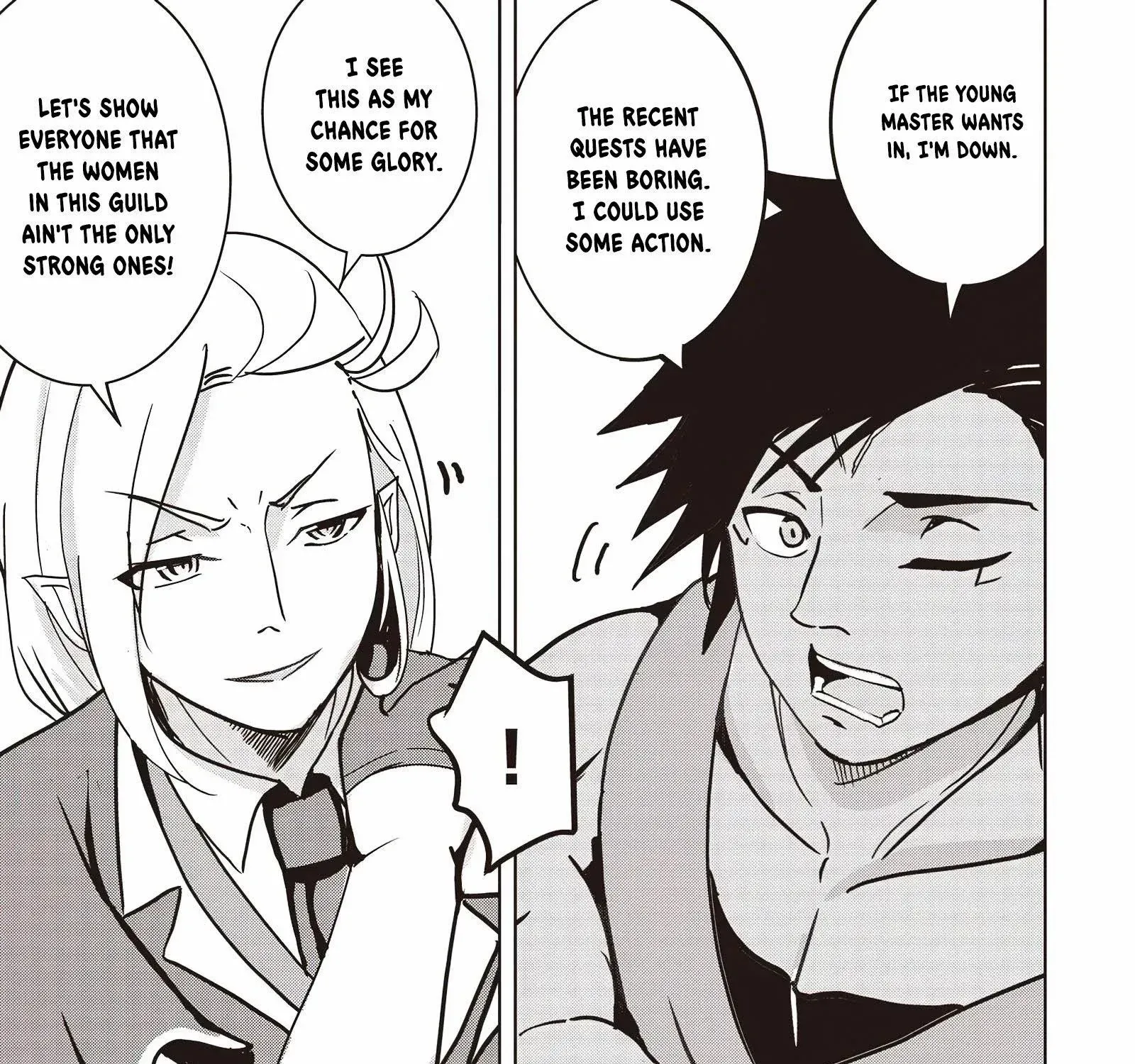 Another World's Highest Guild Leader ~I'm the weakest in the guild, but I can't quit the guild because of the heavy love of all the guild members~ Zinmanga X Chapter 15.1 Page 14