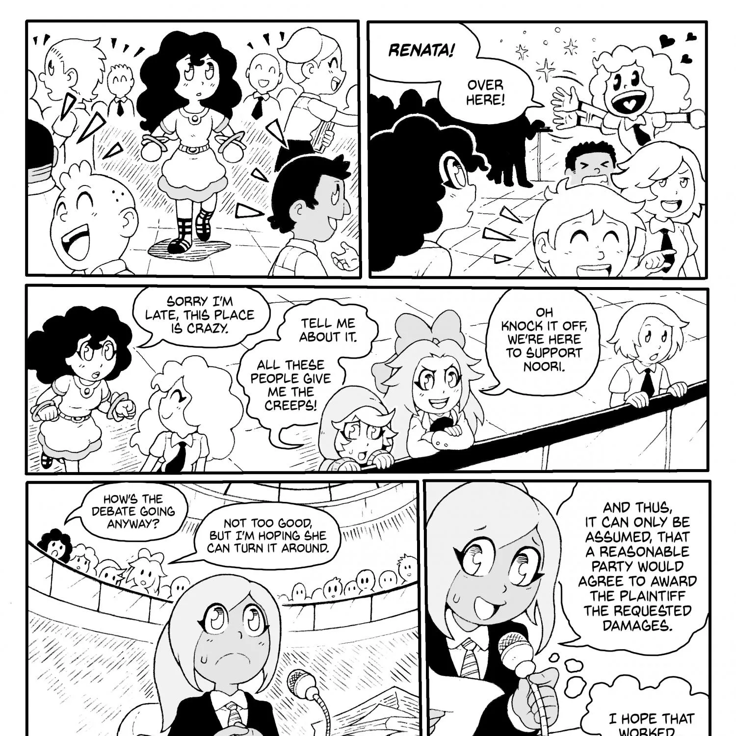 Renata Tate Goddess For Hire Zinmanga X Chapter 8 Page 1