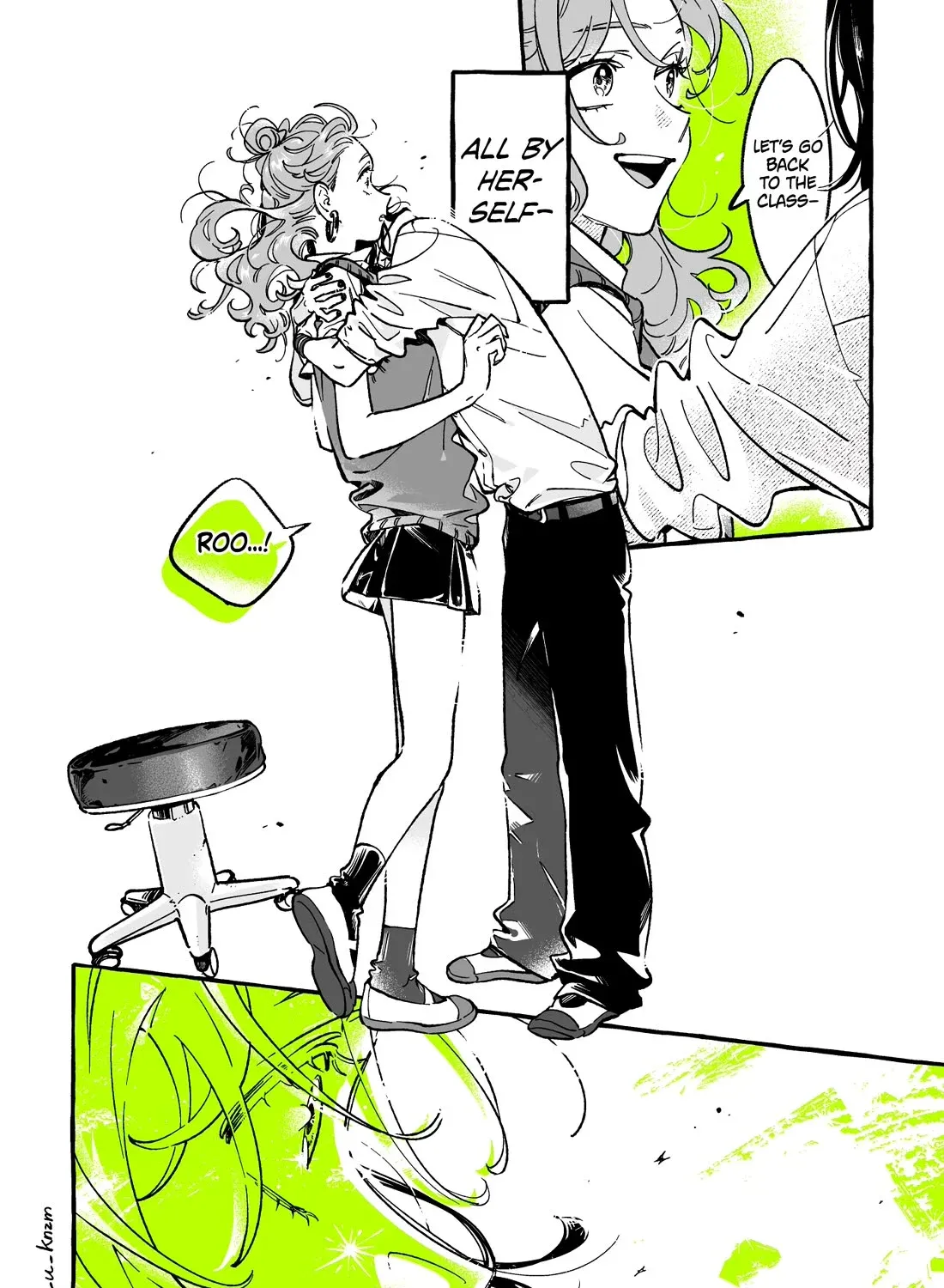 The Guy She Was Interested In Wasn't A Guy At All Zinmanga X Chapter 96 Page 7