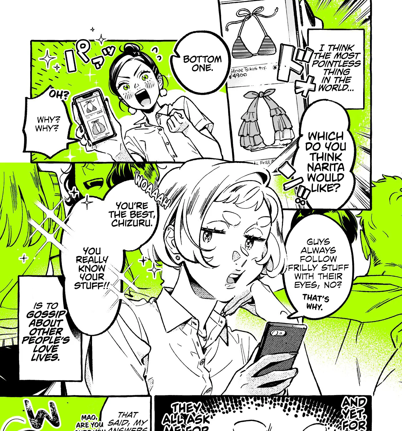 The Guy She Was Interested In Wasn't A Guy At All Zinmanga X Chapter 77 Page 1