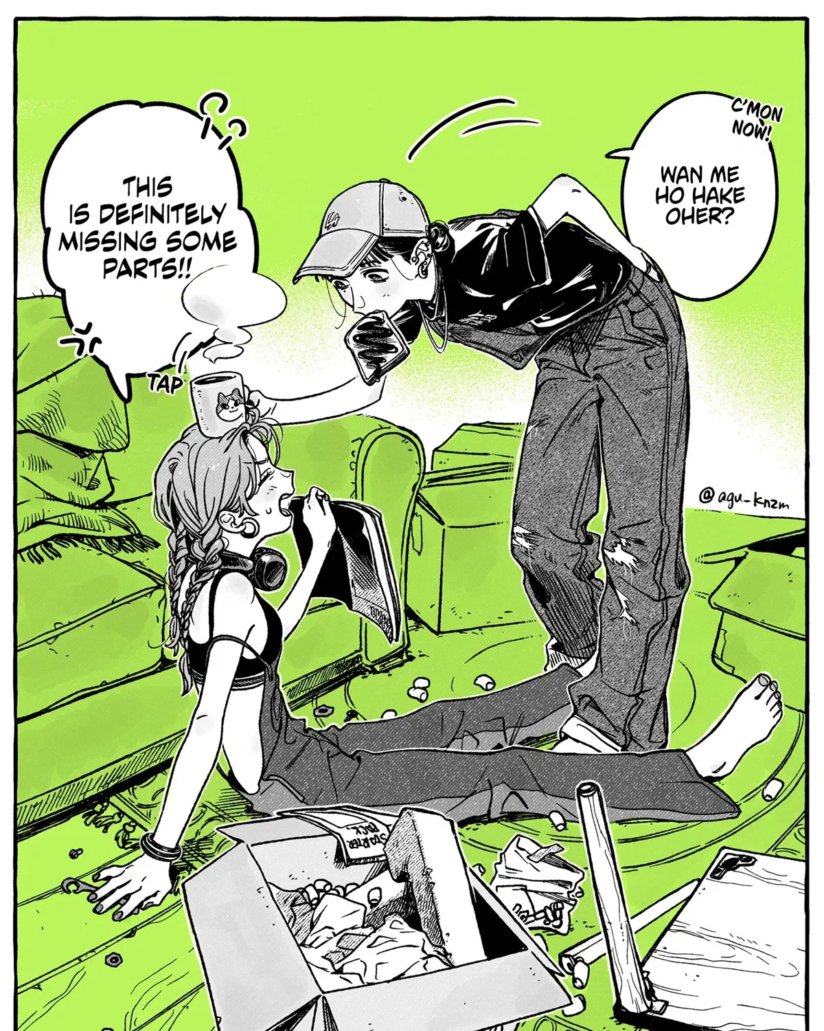 The Guy She Was Interested In Wasn't A Guy At All Zinmanga X Chapter 22.1 Page 1