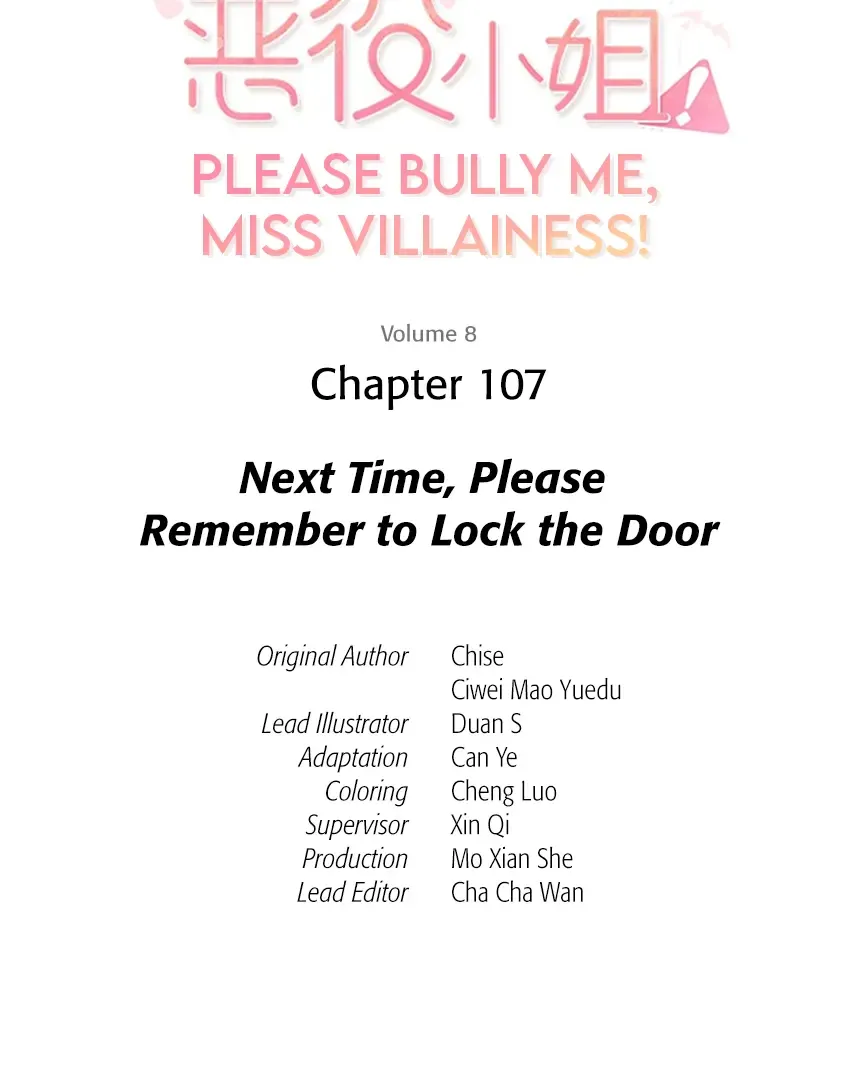 Please Bully Me, Miss Villainess! Zinmanga X Chapter 107 Page 2