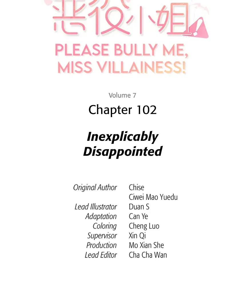 Please Bully Me, Miss Villainess! Zinmanga X Chapter 102 Page 2