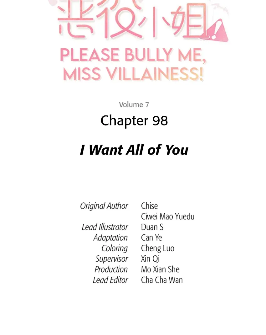 Please Bully Me, Miss Villainess! Zinmanga X Chapter 98 Page 2