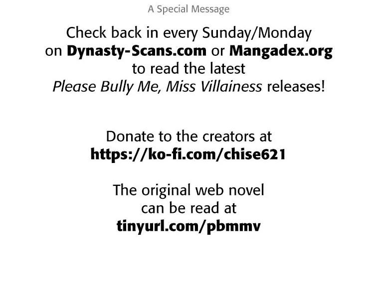 Please Bully Me, Miss Villainess! Zinmanga X Chapter 73 Page 2