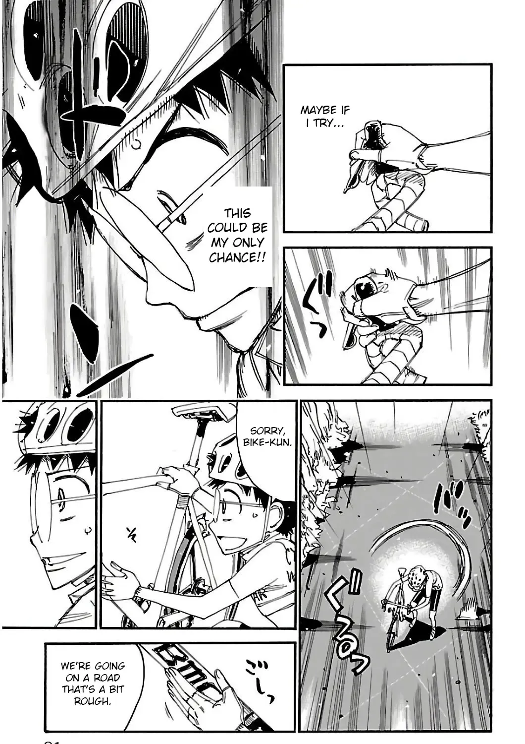 Yowamushi Pedal Zinmanga X Chapter 548 Page 13
