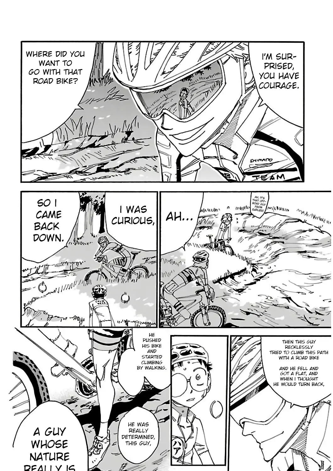 Yowamushi Pedal Zinmanga X Chapter 548 Page 31