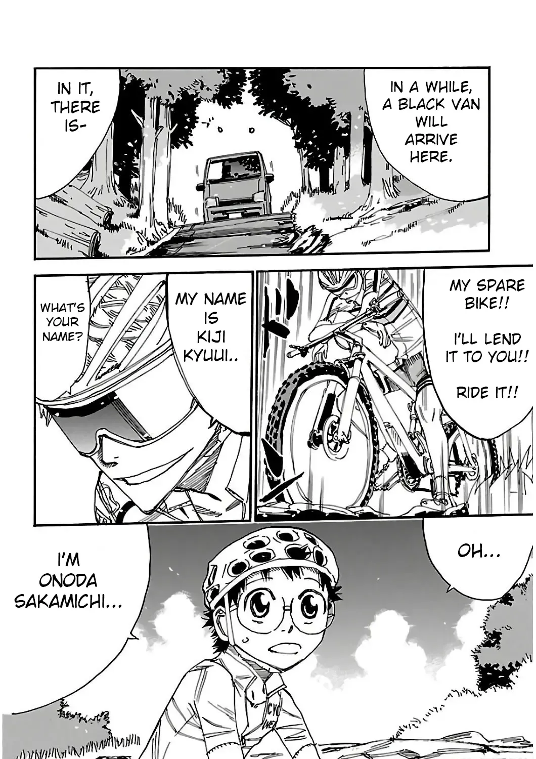 Yowamushi Pedal Zinmanga X Chapter 548 Page 35