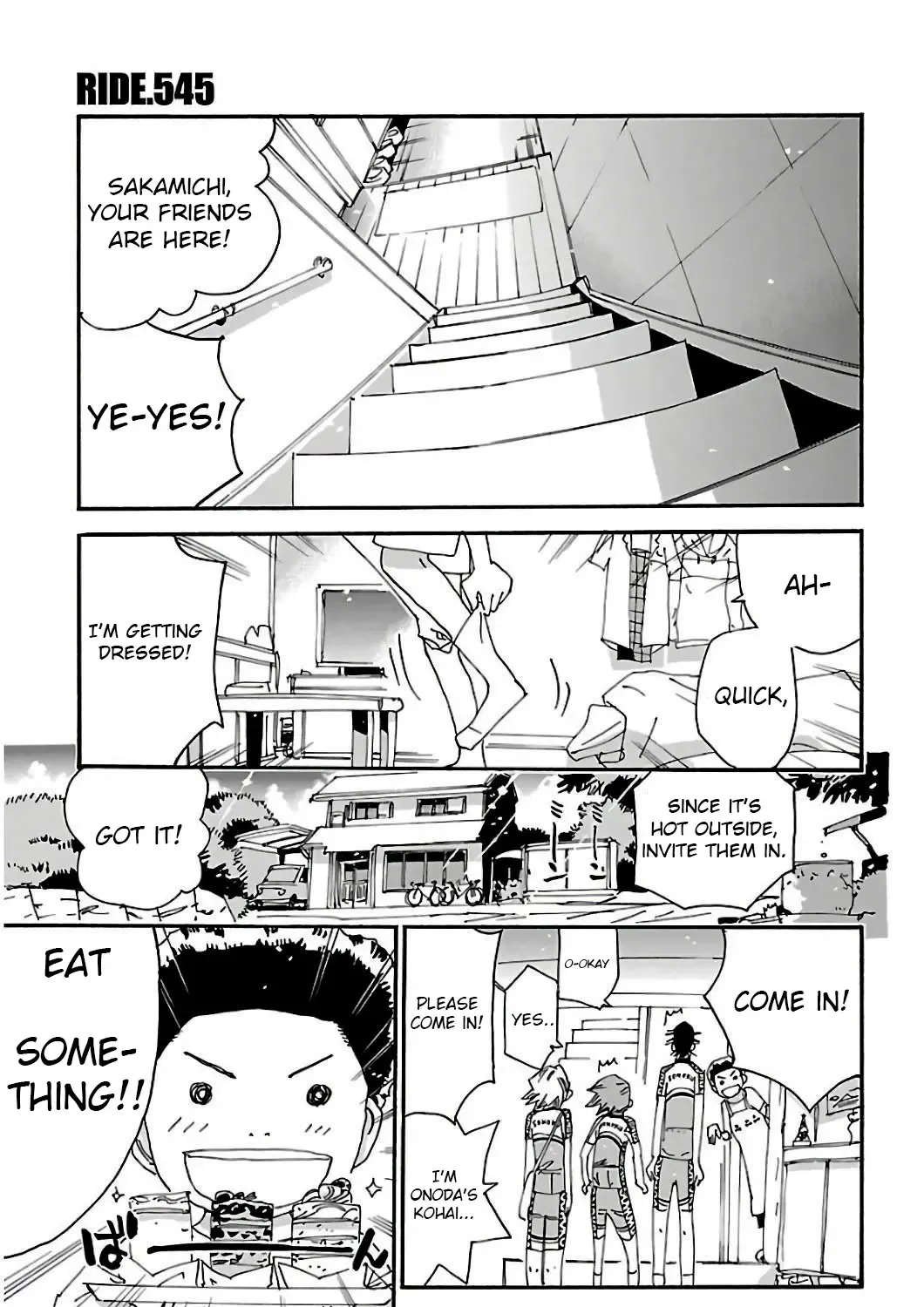 Yowamushi Pedal Zinmanga X Chapter 545 Page 1