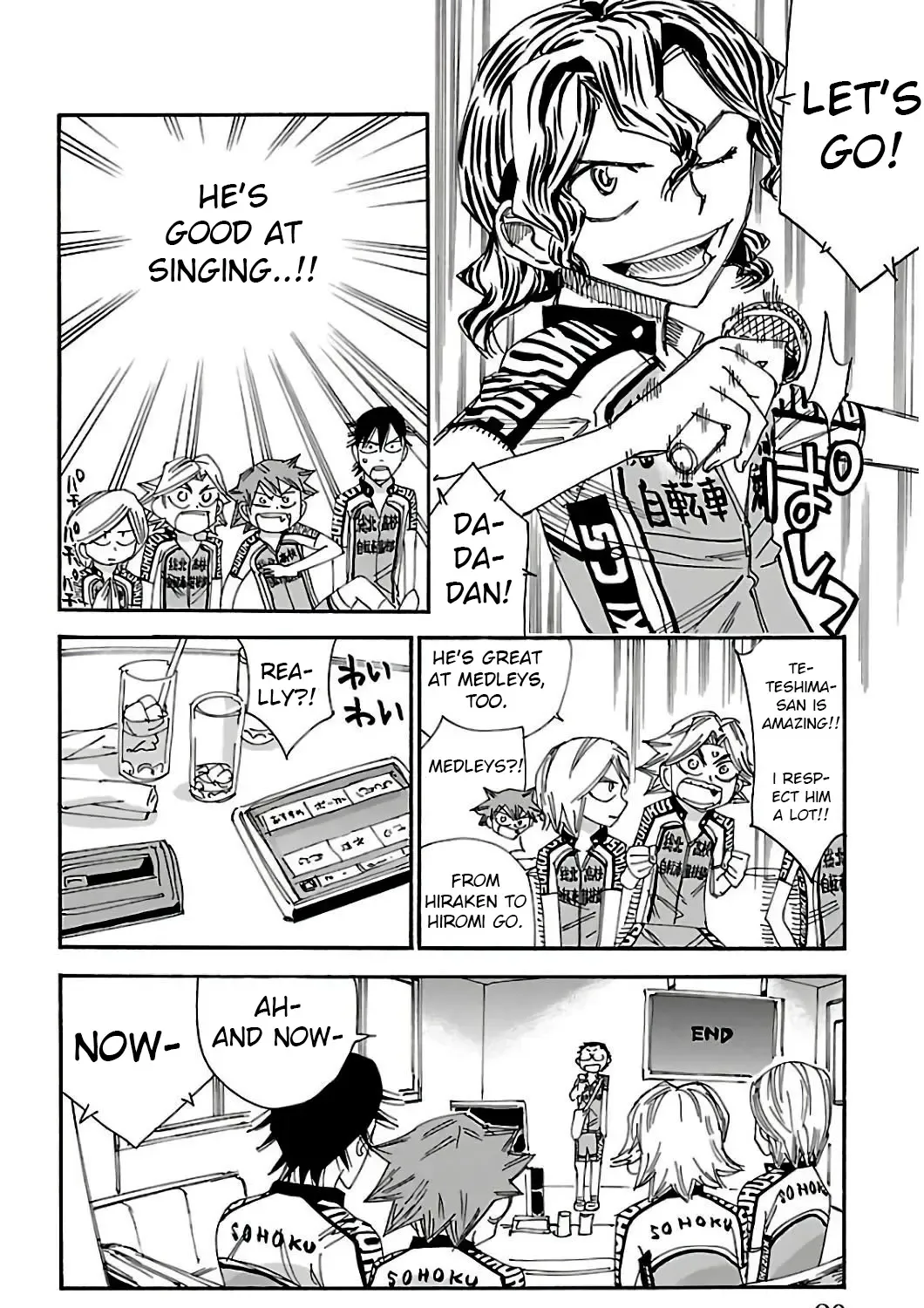 Yowamushi Pedal Zinmanga X Chapter 545 Page 9