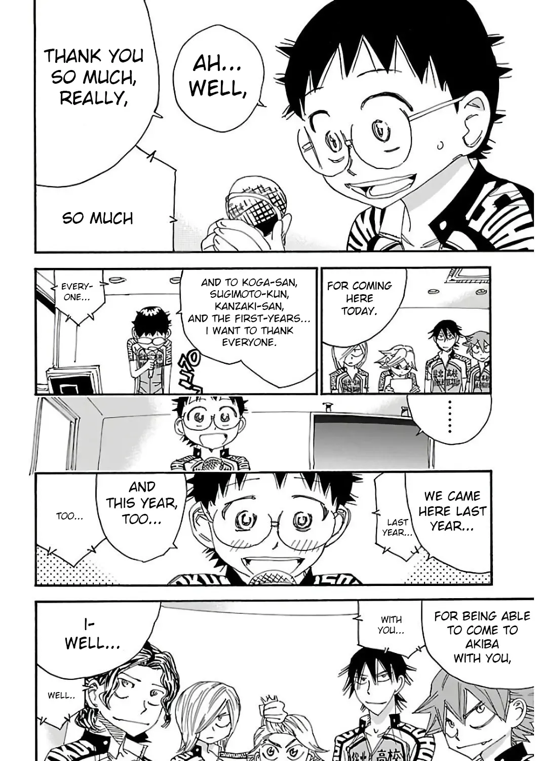 Yowamushi Pedal Zinmanga X Chapter 545 Page 13