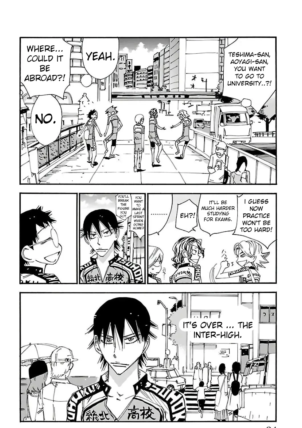 Yowamushi Pedal Zinmanga X Chapter 545 Page 17