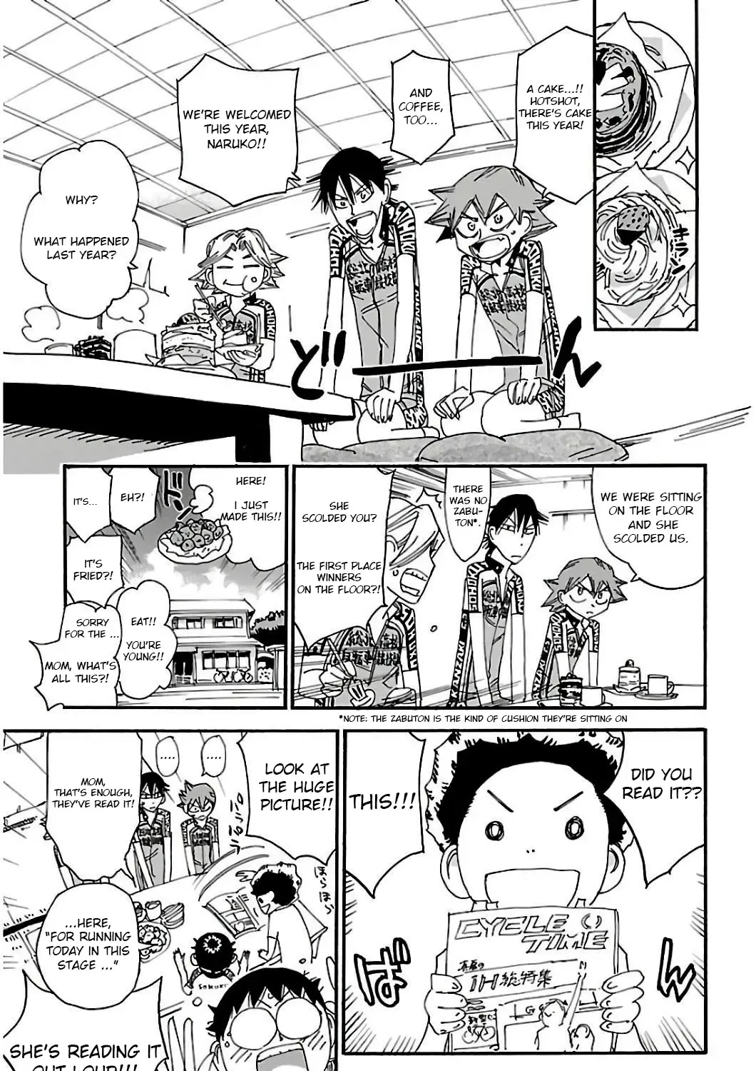 Yowamushi Pedal Zinmanga X Chapter 545 Page 25
