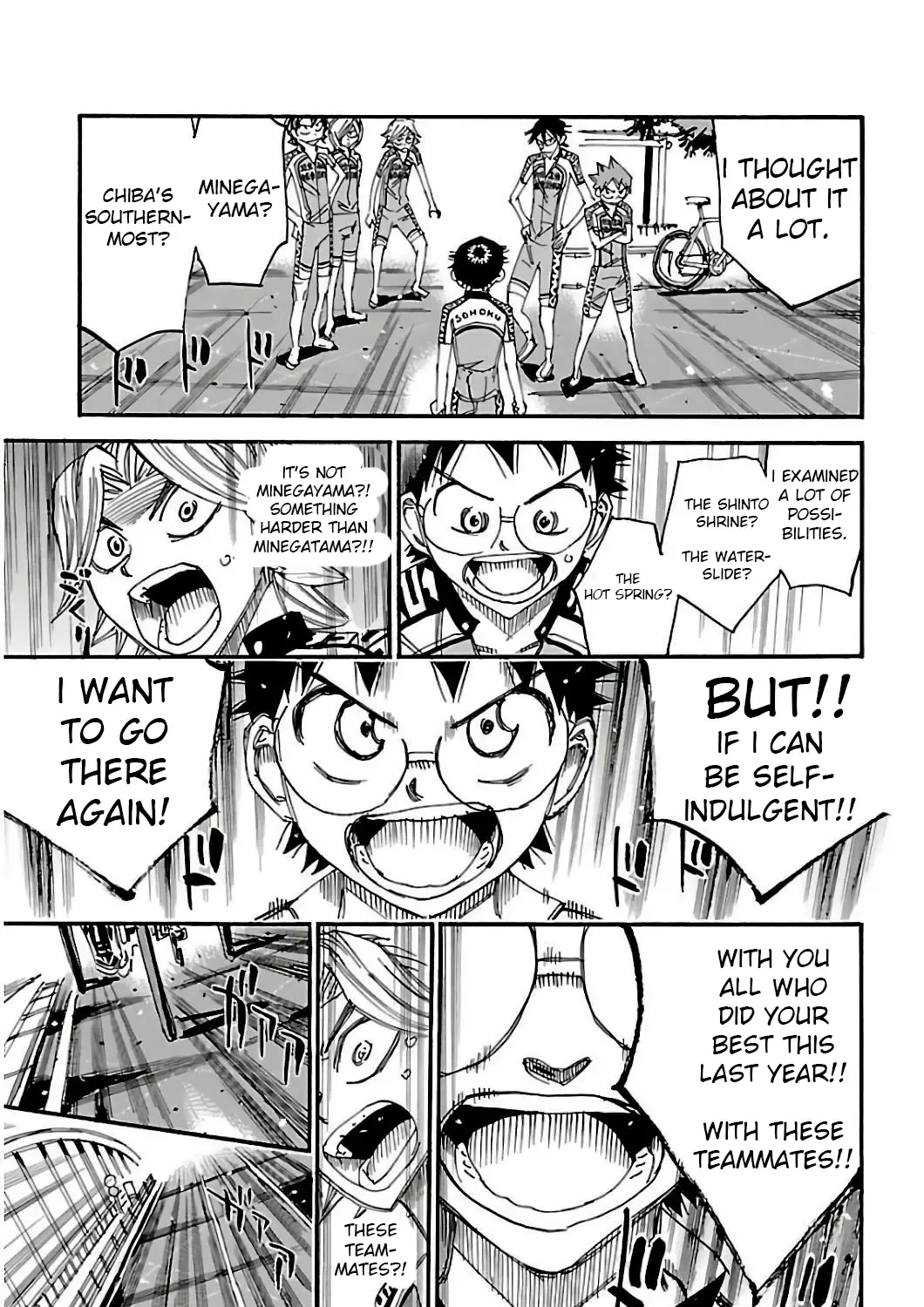 Yowamushi Pedal Zinmanga X Chapter 545 Page 37