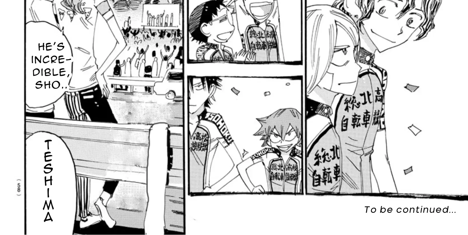 Yowamushi Pedal Zinmanga X Chapter 543 Page 32