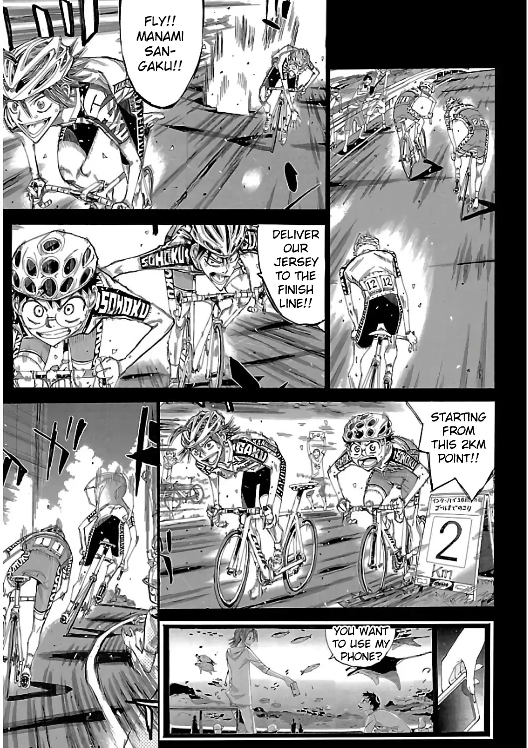 Yowamushi Pedal Zinmanga X Chapter 541 Page 25