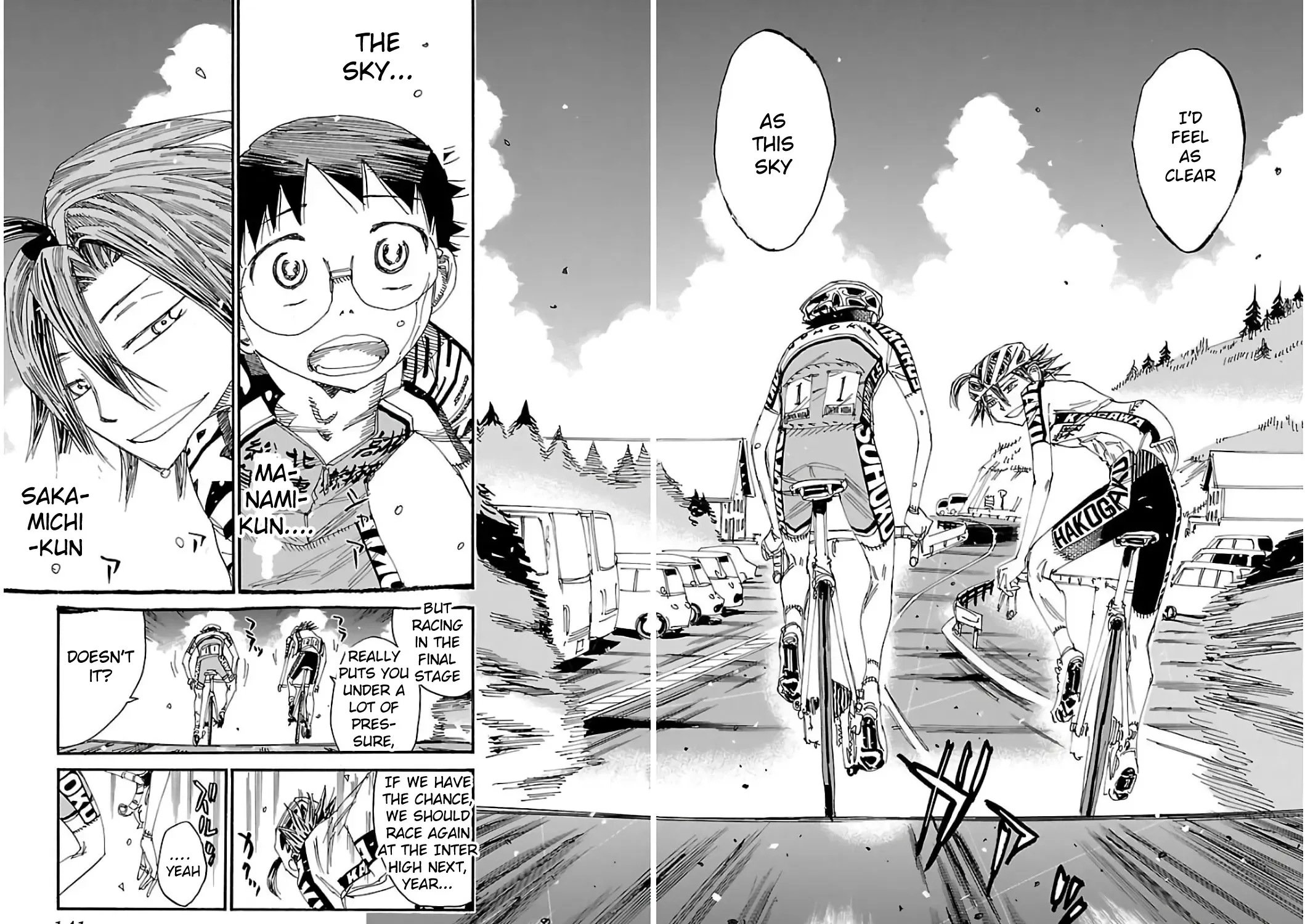 Yowamushi Pedal Zinmanga X Chapter 541 Page 35
