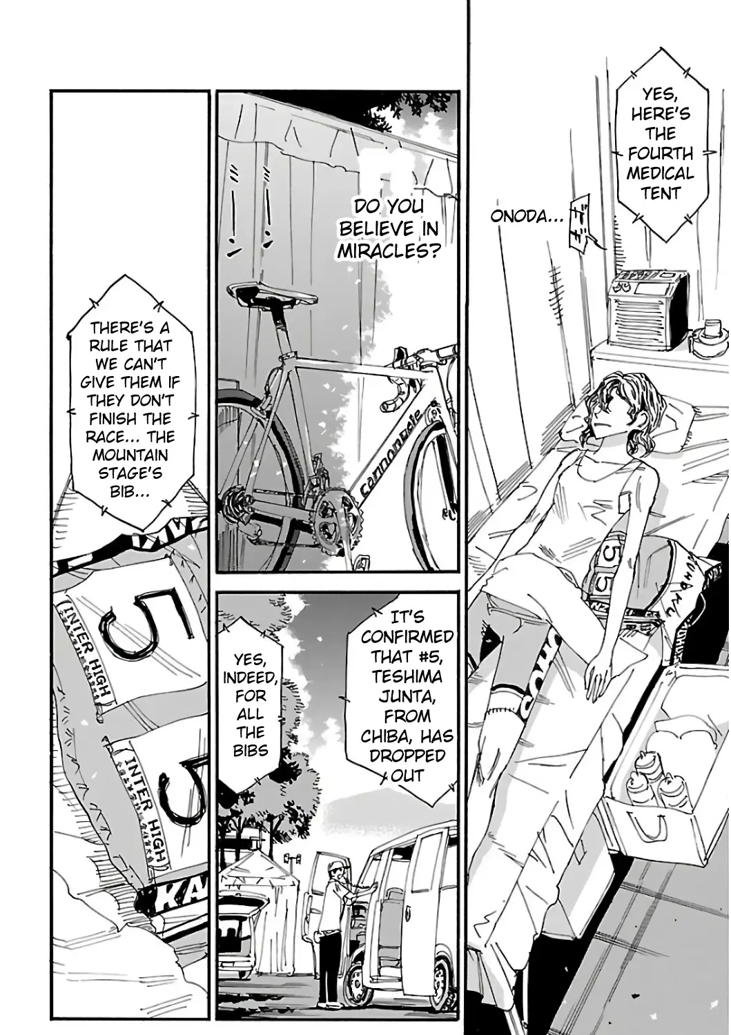 Yowamushi Pedal Zinmanga X Chapter 540 Page 41