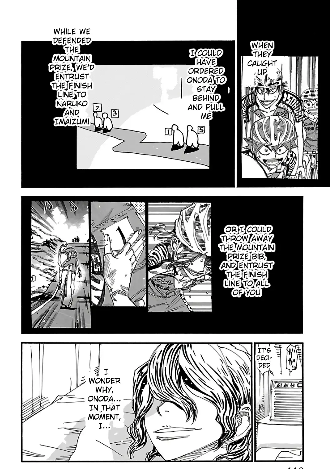 Yowamushi Pedal Zinmanga X Chapter 540 Page 45